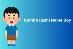 Kumbh Rashi Name Boy