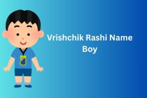 Vrishchik Rashi Name Boy 