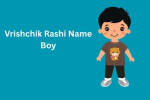 Vrishchik Rashi Name Boy