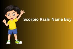 Scorpio Rashi Name Boy