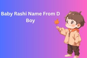 Baby Rashi Name From D  Boy