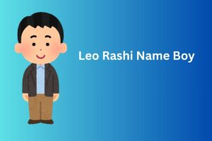 Leo Rashi Name Boy